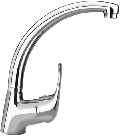 Clever 92350 Grifo de Cocina Monomando Caño Tubo N Panam, Urban, Cromado