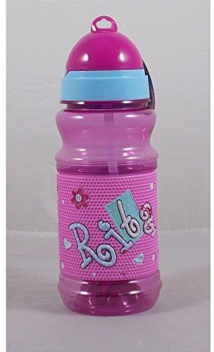 BORRACCIA SPORT IN PLASTICA CON SCRITTA A RILIEVO NOME RITA H 19 CM