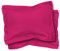 Lot de 2 Taies d oreiller 50x70 Polycoton 57 Fils Fuchsia