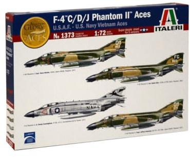 Italeri 1373 1:72 F-4 C/D/J Phantom Aces