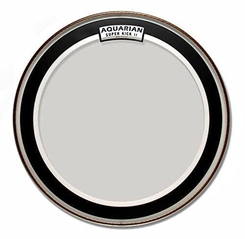 Aquarian SKII22 Super Kick Series - 22 inch - Clear - Double Ply