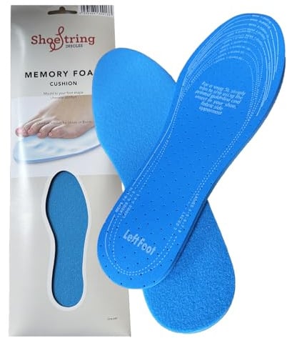 Shoe String Unisex-Adult Memory Foam Insoles Comfort Insole