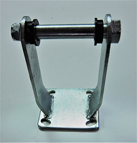 Bockrolle Halterung für 16 mm Achsdurchmesser, für Rad-ø=260mm und Radbreite bis 85mm (Bockrolle einzeln)