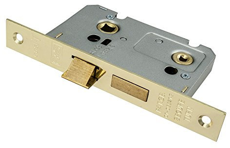 City Deco Centre Contract Locks Easi - T Contract Bathroom Lock 76mm(3) - Finish - Electro Brassed (EB)