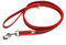 IDC Color & Gray gumierte Leine, 20 mm x 2 m mit Schlaufe und D-Ring, Rot-Grau