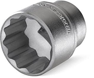 Teng M120527-C Regular Bi-Hexagon Socket 27mm 1/2in Square Drive