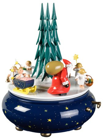 Wendt & Kühn Spieldose Weihnachtszug