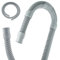 tecuro Spiral Ablaufschlauch 3,00 m x Ø 19/21 mm, knickfest, mit Schlauchhalter und Schellen