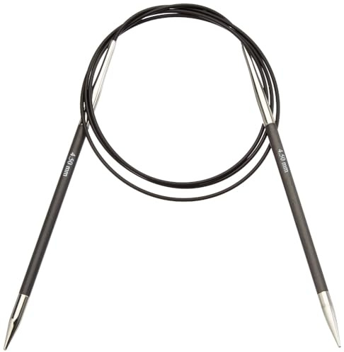 KnitPro Karbonz Fixed Circular Needles 40 (100cm) | 4.50 mm