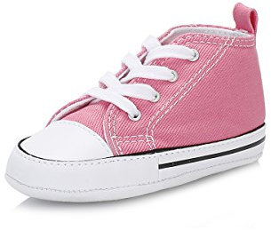 Converse First Star 88875, Sneaker, Unisex bambino, Rosa, 17