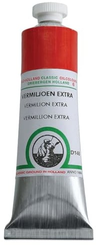 Old Holland Huile classique : 40ml Vermillon Extra