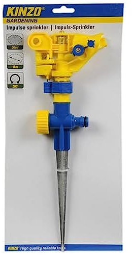 Impuls Sprinkler Rasensprenger max.36m² Hochregner Bewässerung Garten