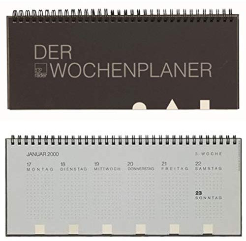 Räder Tischkalender 2025 Graustufig