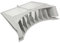 Spares2go incernierato lanugine/Fluff filtro per Indesit G73V asciugatrici (grigio)