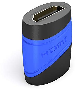 KabelDirekt – Couple/Adaptateur HDMI (Femelle>Douille, Haut débit avec Ethernet, HDMI 1.4/2.0/2.0a)