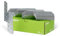 Alberts 846855 Sparren-Pfettenanker | rechts | sendzimirverzinkt | 32 x 32 x 170 mm | 25er Set