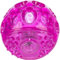 TRIXIE Hunde-Blinkball, Pink, ø 6 cm, 33642, Aktivierung durch Aufprall, 50 Stunden Leuchtdauer