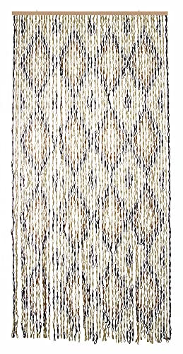 VERDELOOK | Tenda Tipo Mais Colorata, 100x220 cm, Numero Fili 54, Tenda per Porta, Motivo a Rombi
