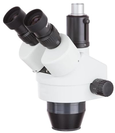 AmScope 7X-45X Trinokularer Zoom Stereo-Mikroskop Simul-Fokalkopf