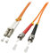 LINDY 46490 LWL-Duplexkabel LC/ST OM2 1m