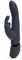 Fifty Shades of Grey Darker Oh My Schwarzer Rabbit-Vibrator aus Silikon Per USB wiederaufladbar