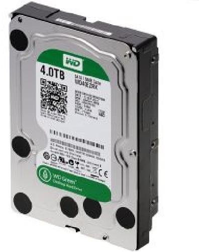 WesternDigital WD40EZRX Hard Drive 4TB Green SATA3 3.5 Inch Internal up to 7200 rpm Buffer 64 MB