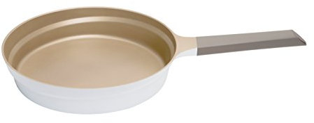 Prestige Moments Cast Aluminium 28 cm Frying Pan - White and Champagne
