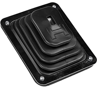 Hurst 1144580 B-4 Shifter Boot and Plate Kit , Black