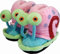 United Labels SpongeBob Schwammkopf 3D Hausschuhe Plüsch Gary, Bunt, 35/37, Pantoffeln mit Anti Rutsch Noppen, Slipper