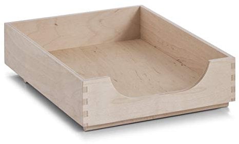 Zeller 13187 Ablagebox, Birke, ca. 23 x 32 x 7 cm