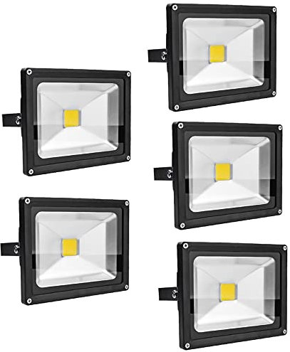 5X Nuovi 20W Proiettore a LED oggetto proiettore Proiettore IP65 bianco freddo