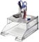 Leitz Briefkorb Distanzelement, Transparent Grau, Plus Serie, 52340092