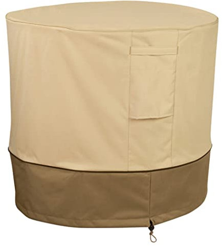 Classic Accessories Veranda Water-Resistant 34 Inch Round Air Conditioner Cover