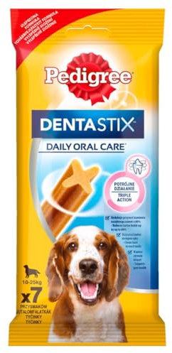 Pedigree DentaStix Snacks für mittelgroße Hunde, (1x 1.9 kg)