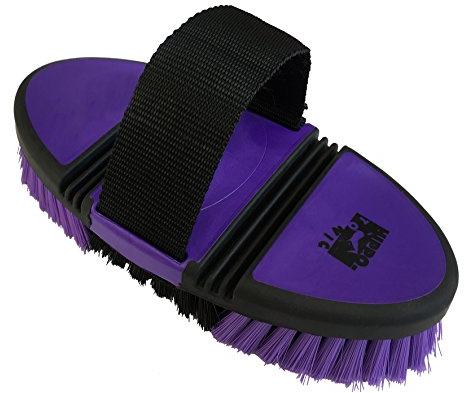 Hippo-Tonic Softgrip Haarbürste, Nylon, flexibel