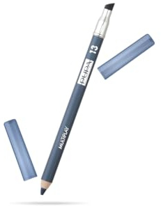 PUPA Milano Multiplay Eye Pencil - Multipurpose Pencil - Suitable For Sensitive Eyes - Soft And Smooth Texture - Paraben Free - Ophthalmologist Tested - Amazing Color - 13 Sky Blue - 0.04 Oz