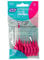 TePe - Interdentalbürsten mit Oral-Zahnseide - 10 Pakete von 8 (80 Bürsten) (Rosa 0.40mm)