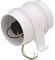 Attwood 1749-4 Extractor Turbo serie 4000, para manguera de ventilación de 10 cm / 4 pulgadas de diámetro interior, resistente al agua, 12 voltios