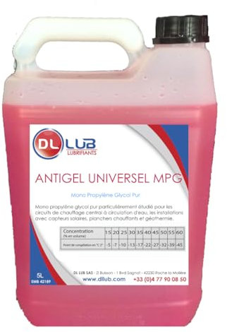DLLUB - ANTIGEL MPG MONOPROPYLENE GLYGOL - 5 litres