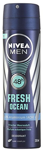 Nivea Deo Spray Fresh Ocean 150 ml, 4er Pack (4 x 0.15 l)