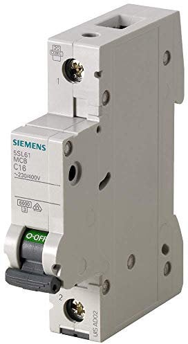 Siemens 5SL6104-6 Leitungsschutzschalter 230/400 V, 1-Polig, 4 A