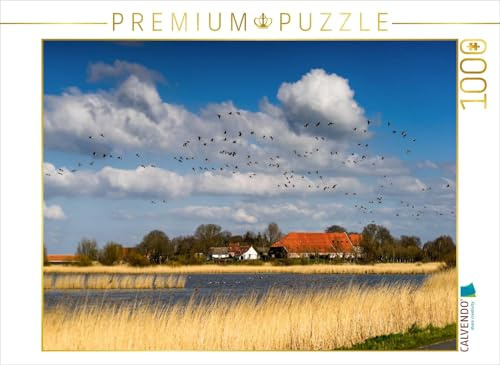 CALVENDO Puzzle Bauernhaus bei Greetsiel | 1000 Teile Lege-Größe 64 x 48 cm Foto-Puzzle für glückliche Stunden