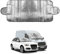 Walser Frontscheibe Abdeckung Auto M, Frostschutz Auto Frontscheibe, Scheiben Abdeckung Auto Winter, Autoabdeckung Winter, Frontscheibenabdeckung Winter, Scheibenabdeckung Auto Winter 230x85 cm