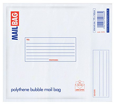 County C271 Small Polythene Bubble Envelope (Pack of 10)
