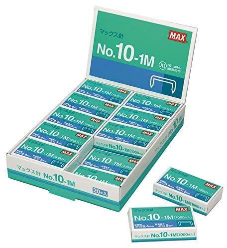 No.10-1M MS91187 Max Heftklammern (Japan-Import)