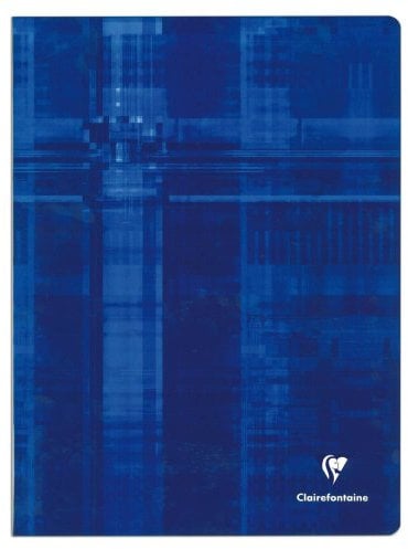 Clairefontaine 63162C - Packung mit 10 Heften DIN A4, 48 Blatt kariert 90g, farbig sortiert, 1 Pack