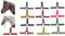 HKM 558526 Halfter Stars, Vollblut, dunkelblau