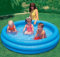Intex Inflatable Swimming Paddling Play Pool 3 Ring Blue Toy Kids Childs Childrens Baby Family Sizes - 45'' , 58'' , 66'' Diameter (66'' x 16'')