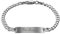 trendor Gravur-Armband für Männer 925 Silber Panzerkette mit Namen inklusive Wunsch-Gravur 21 cm modischer Gravurschmuck für Herren Geschenkidee 88612-21