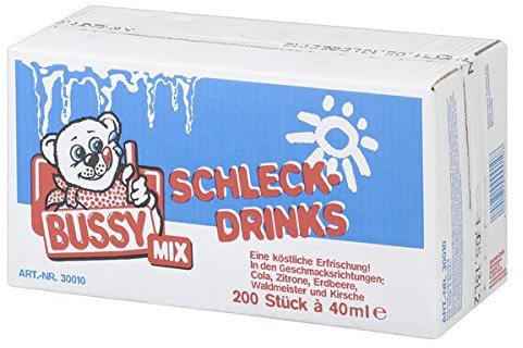 Bussy Mix 600 x 40ML Schleck Drinks gemischt